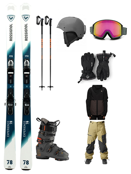 Sport Ski Top to Bottom Package